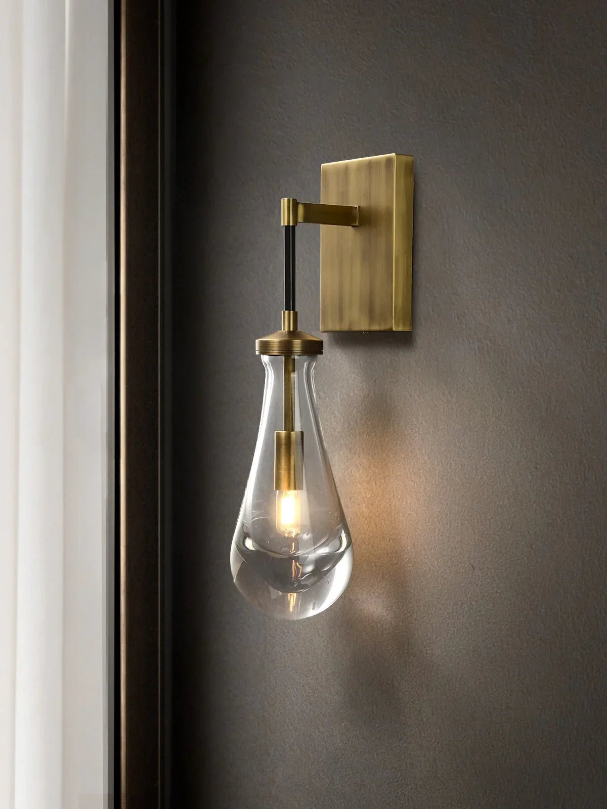 Raindrop Crystal Wall Sconce - zelnolighting