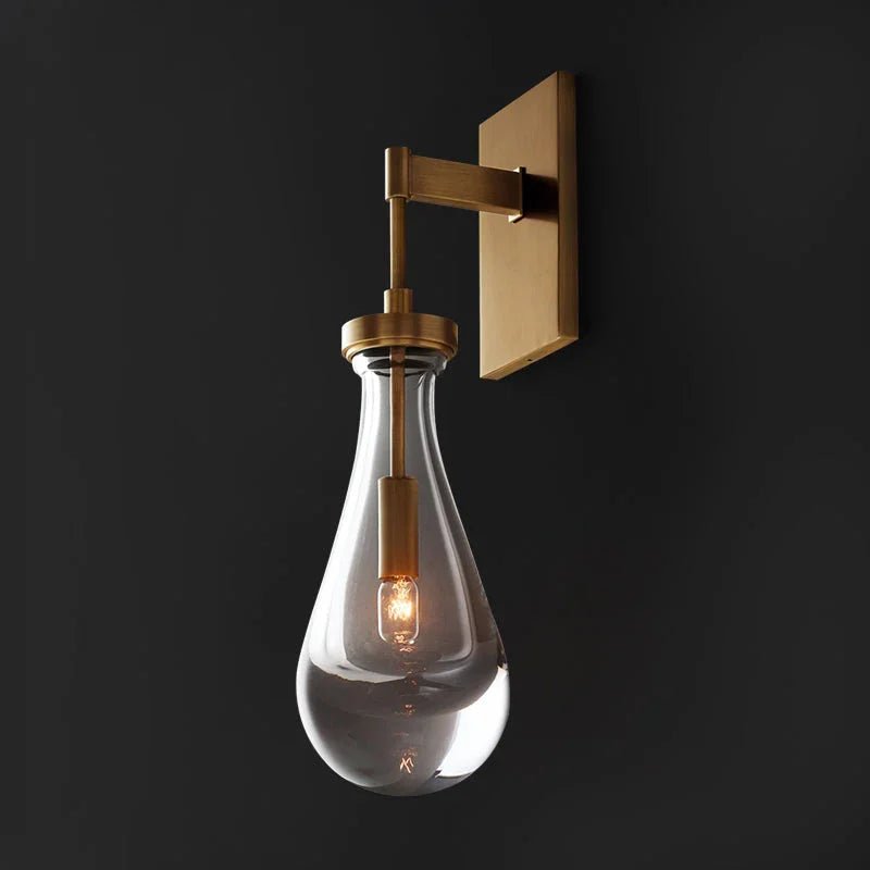 Raindrop Crystal Wall Sconce - zelnolighting