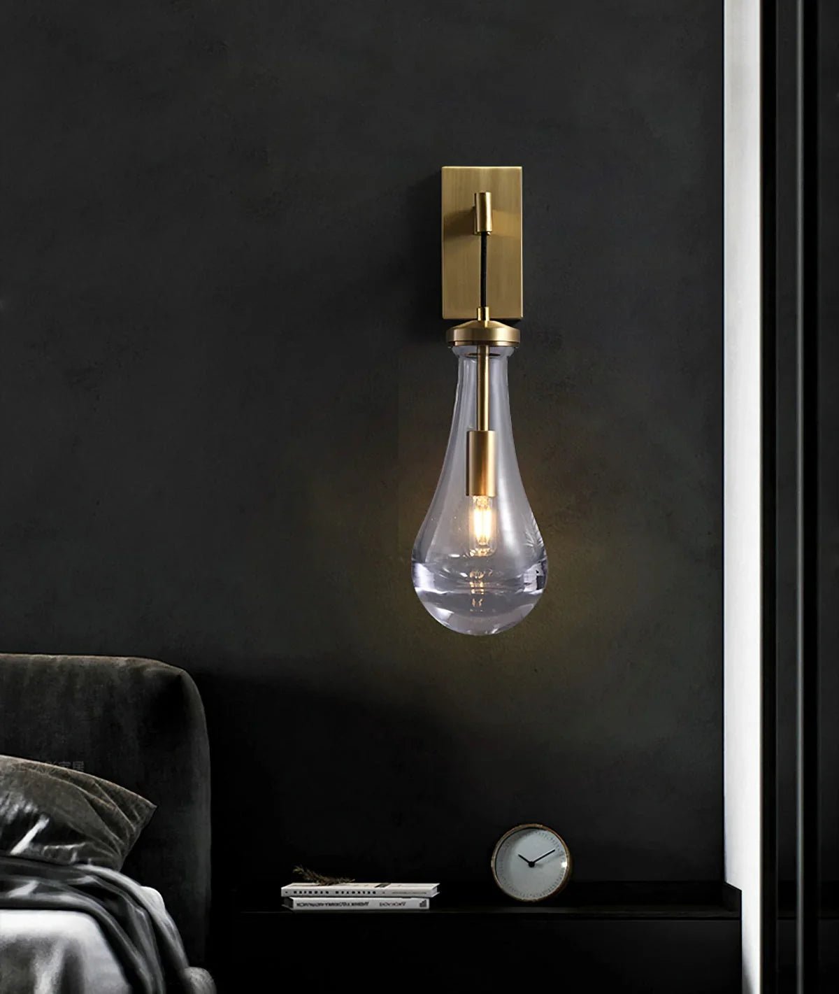 Raindrop Crystal Wall Sconce - zelnolighting