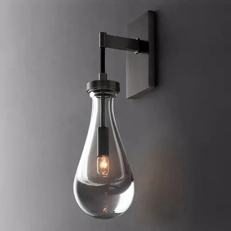 Raindrop Crystal Wall Sconce - zelnolighting