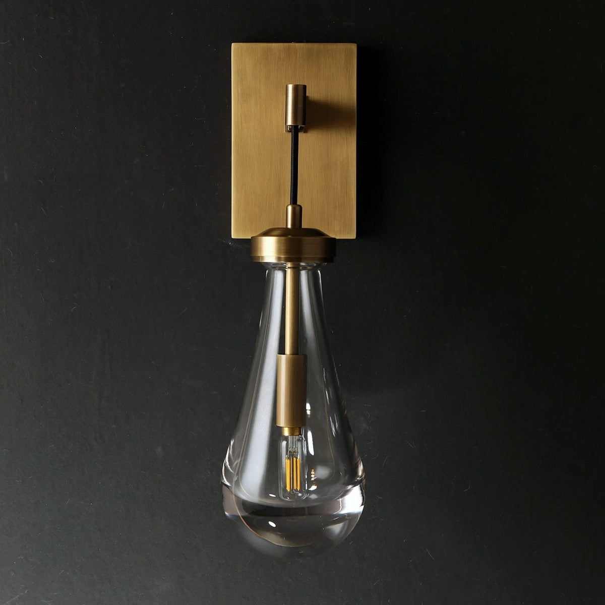 Raindrop Crystal Wall Sconce - zelnolighting