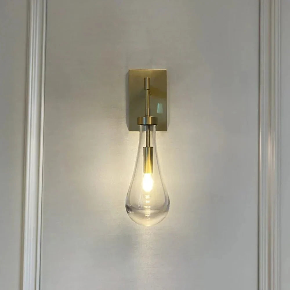 Raindrop Crystal Wall Sconce - zelnolighting