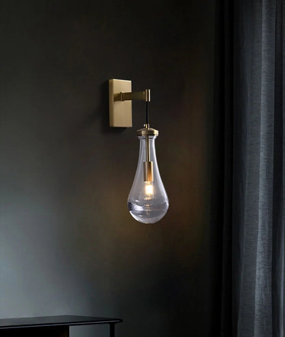 Raindrop Crystal Wall Sconce - zelnolighting
