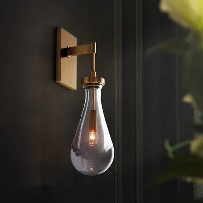 Raindrop Crystal Wall Sconce - zelnolighting