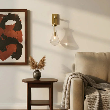 Raindrop Crystal Wall Sconce - zelnolighting