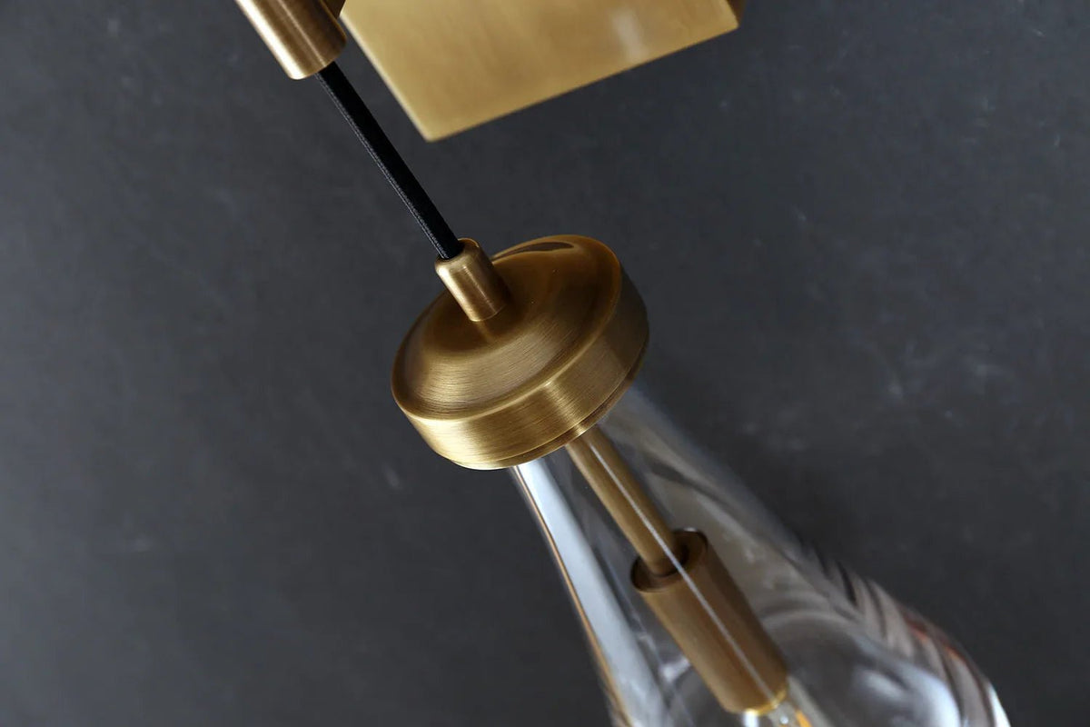 Raindrop Crystal Wall Sconce - zelnolighting