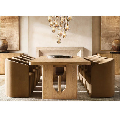 Raindrop Rectangular Chandelier 54" - Zelno Lighting