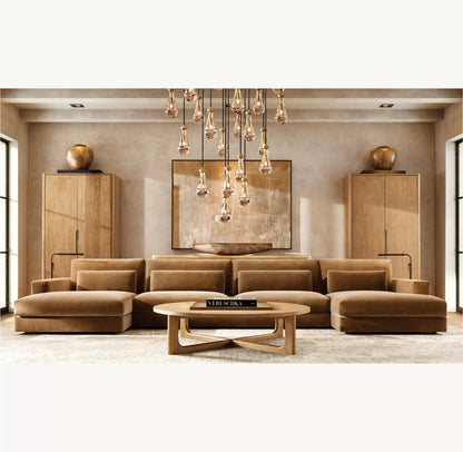 Raindrop Round Chandelier 18", 36", 47", 60" - zelnolighting