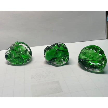 Rainfall Glass Gem Stone Chandelier - Zelno Lighting