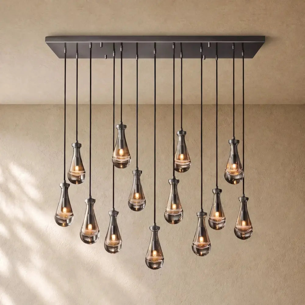 Raining Lighting Rectangular Chandelier - Zelno