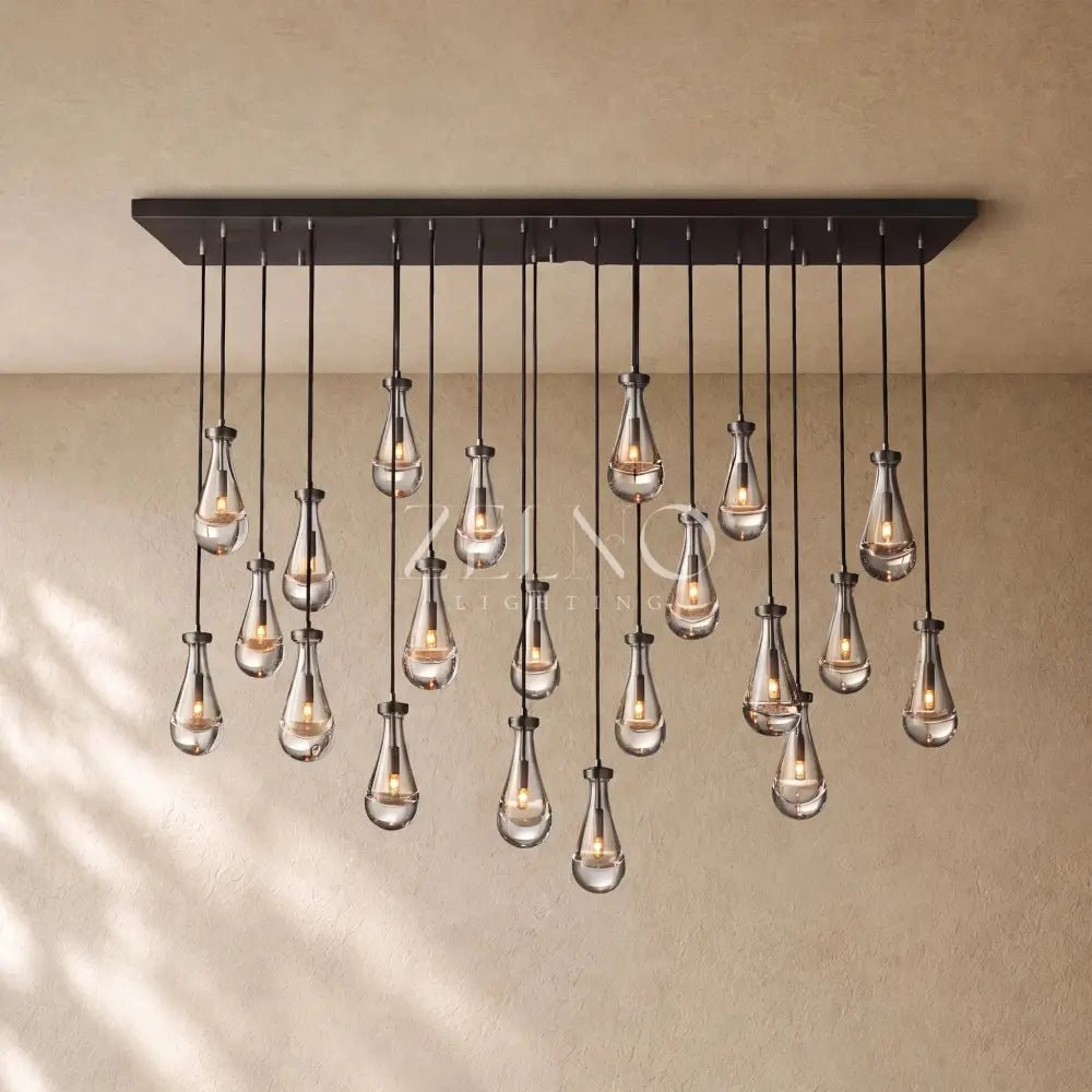 Raining Lighting Rectangular Chandelier - Zelno