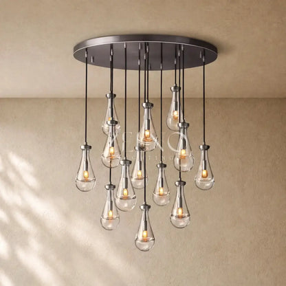 Raining Lighting Round Chandelier - Zelno