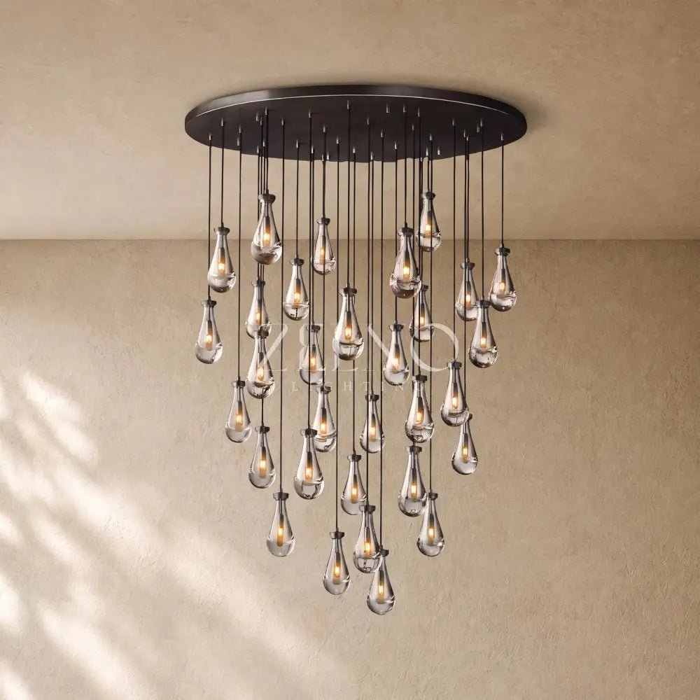 Raining Lighting Round Chandelier - Zelno