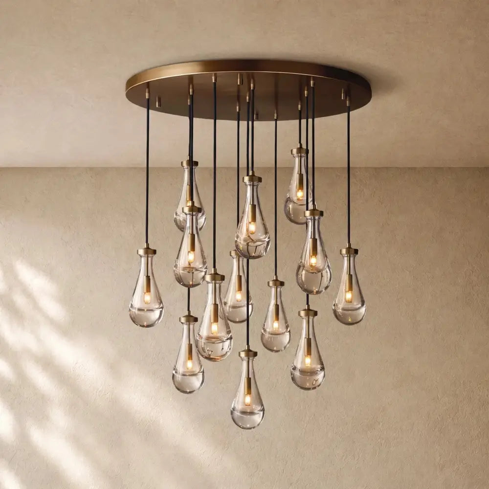 Raining Lighting Round Chandelier - Zelno