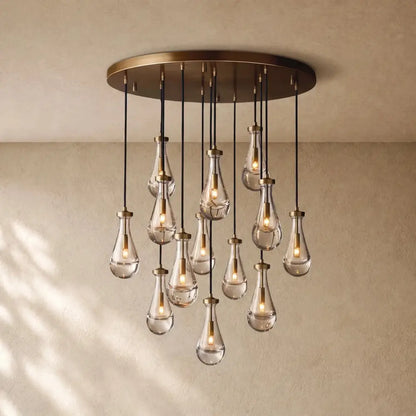 Raining Lighting Round Chandelier - Zelno