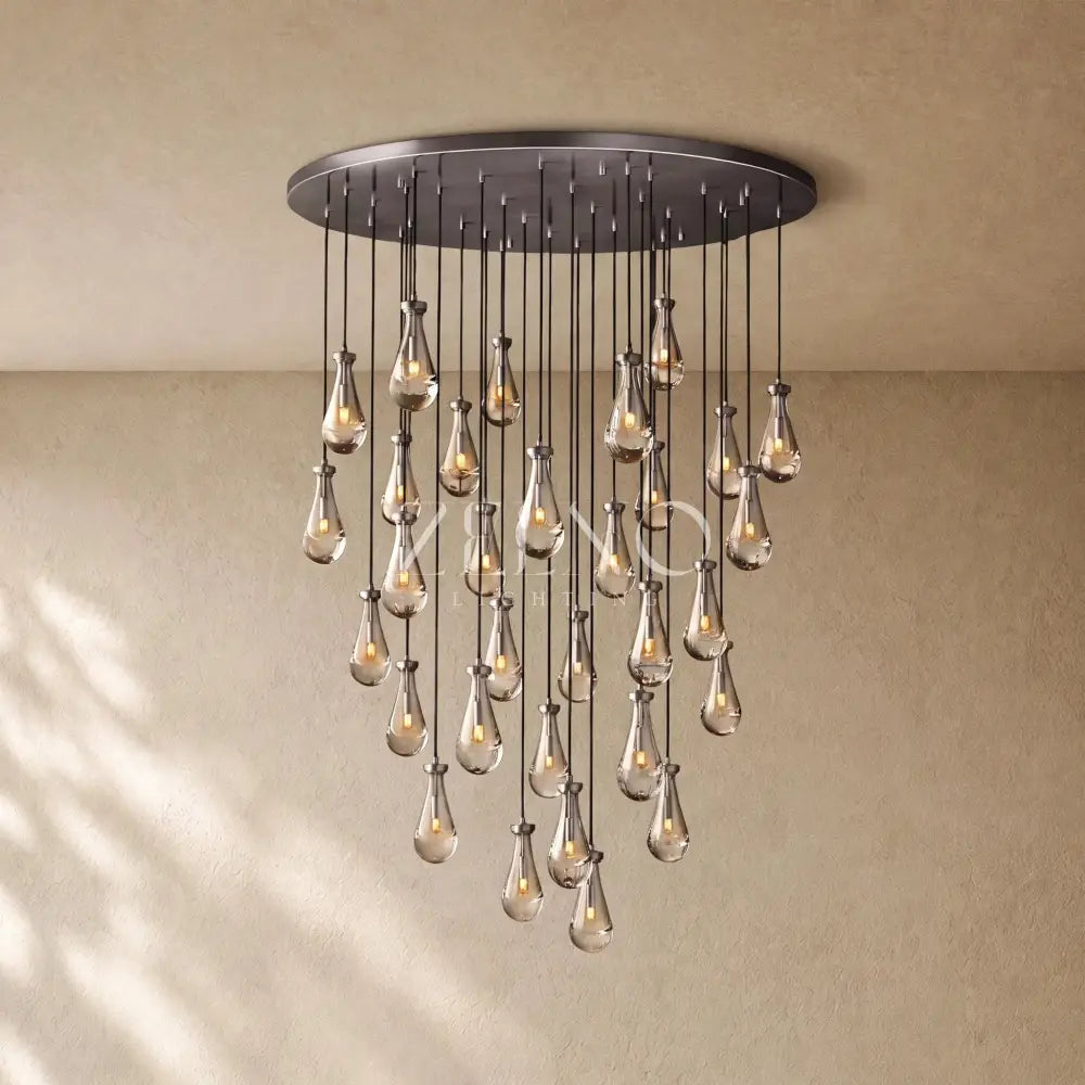 Raining Lighting Round Chandelier - Zelno