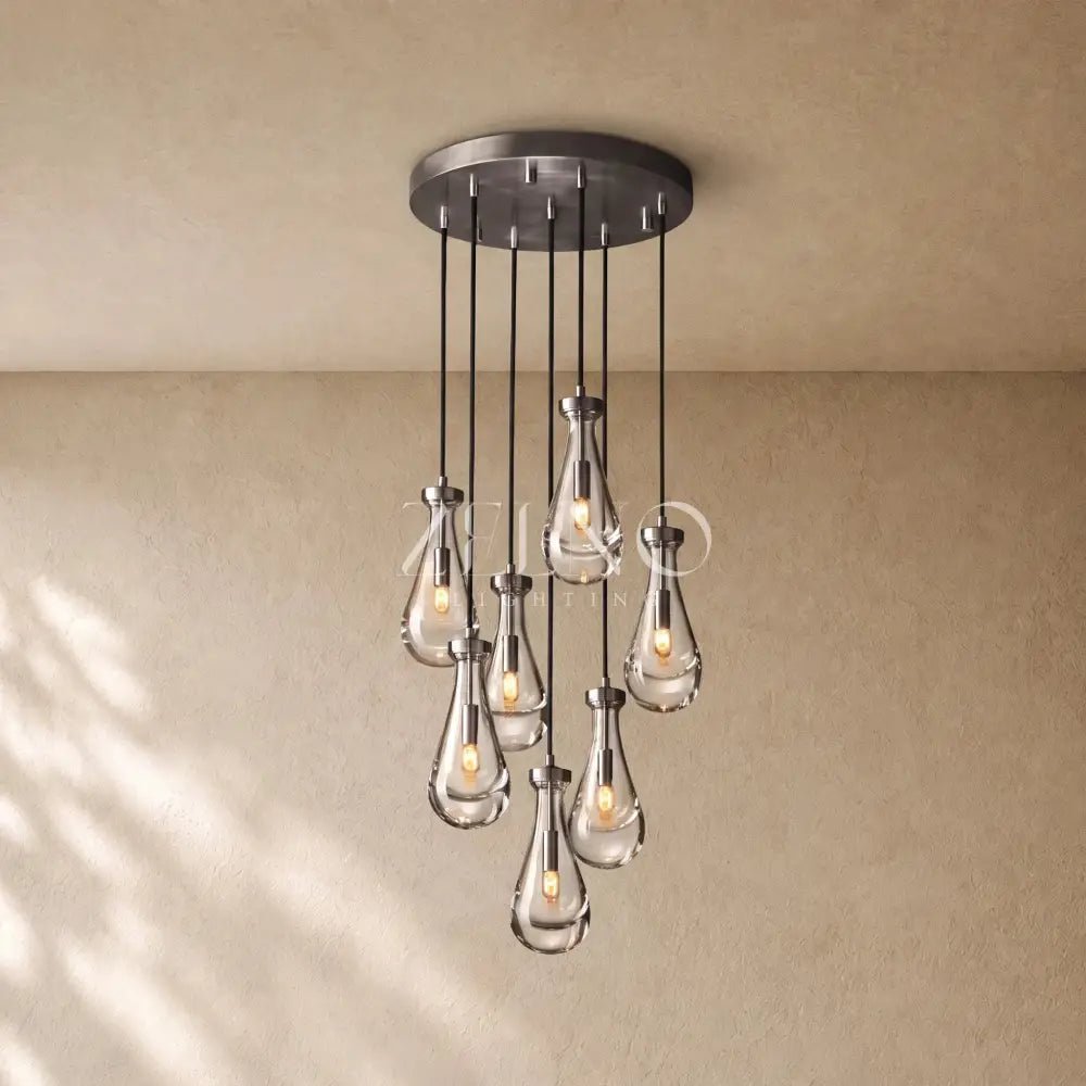 Raining Lighting Round Chandelier - Zelno