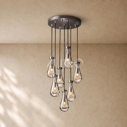 Raining Lighting Round Chandelier - Zelno