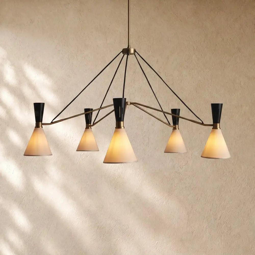 Ramsei Round Chandelier - Zelno