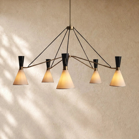 Ramsei Round Chandelier - Zelno