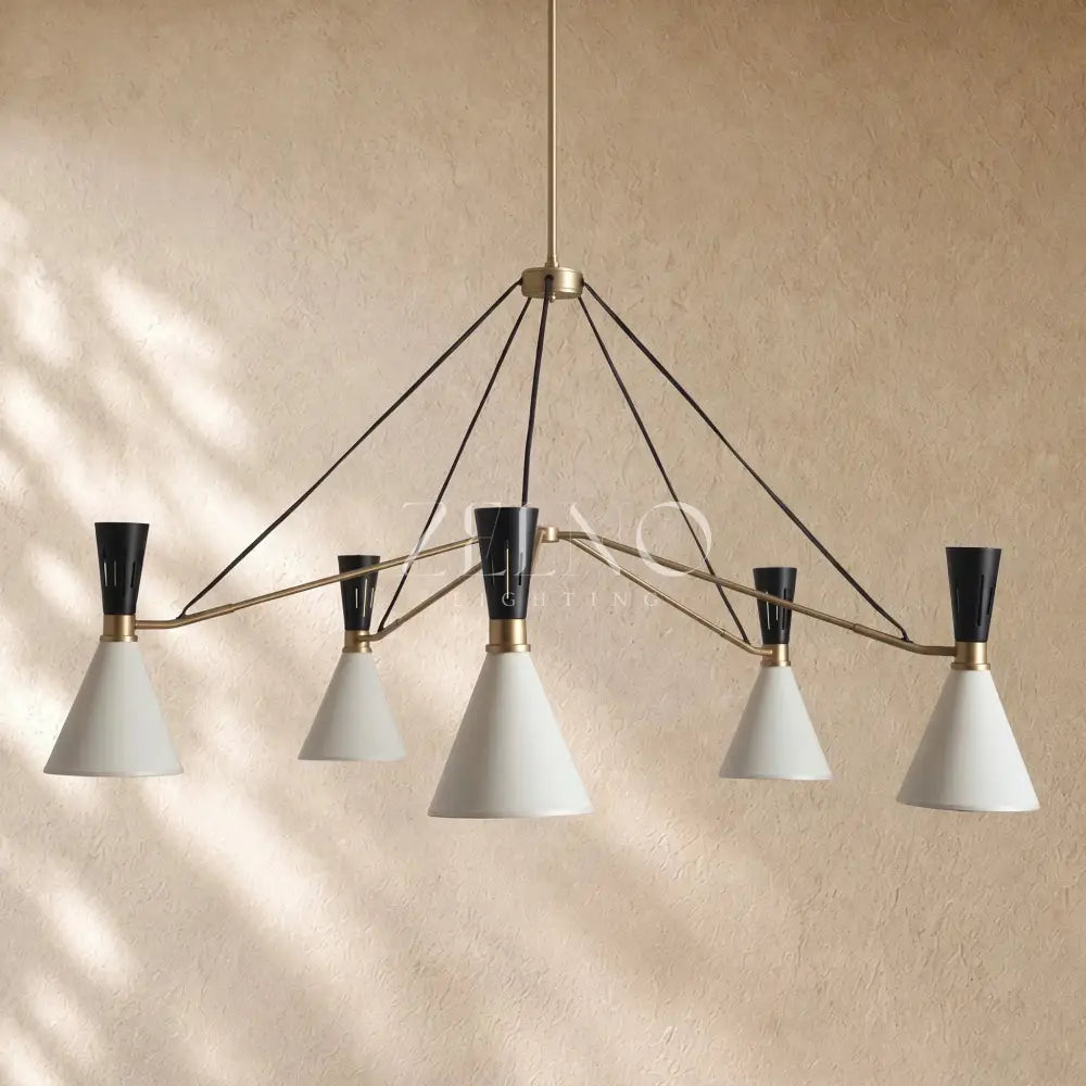 Ramsei Round Chandelier - Zelno