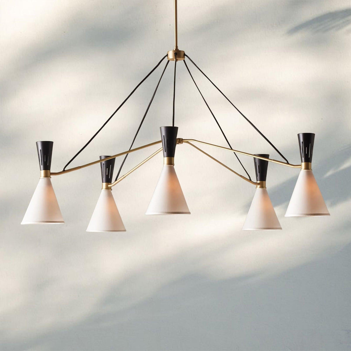 Ramsey 3/5 Lights Round Chandelier - Zelno Lighting