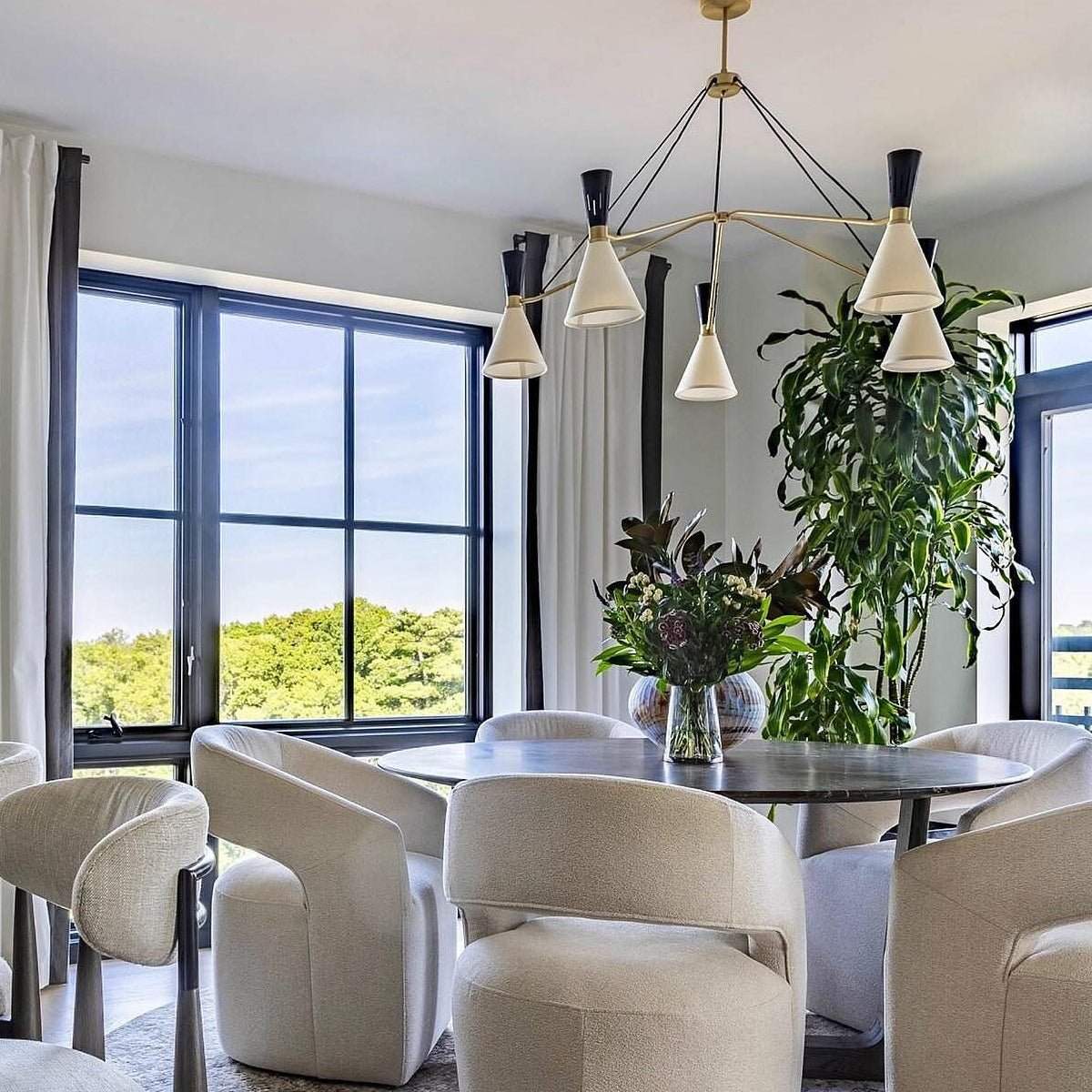 Ramsey Round Chandelier - Zelno
