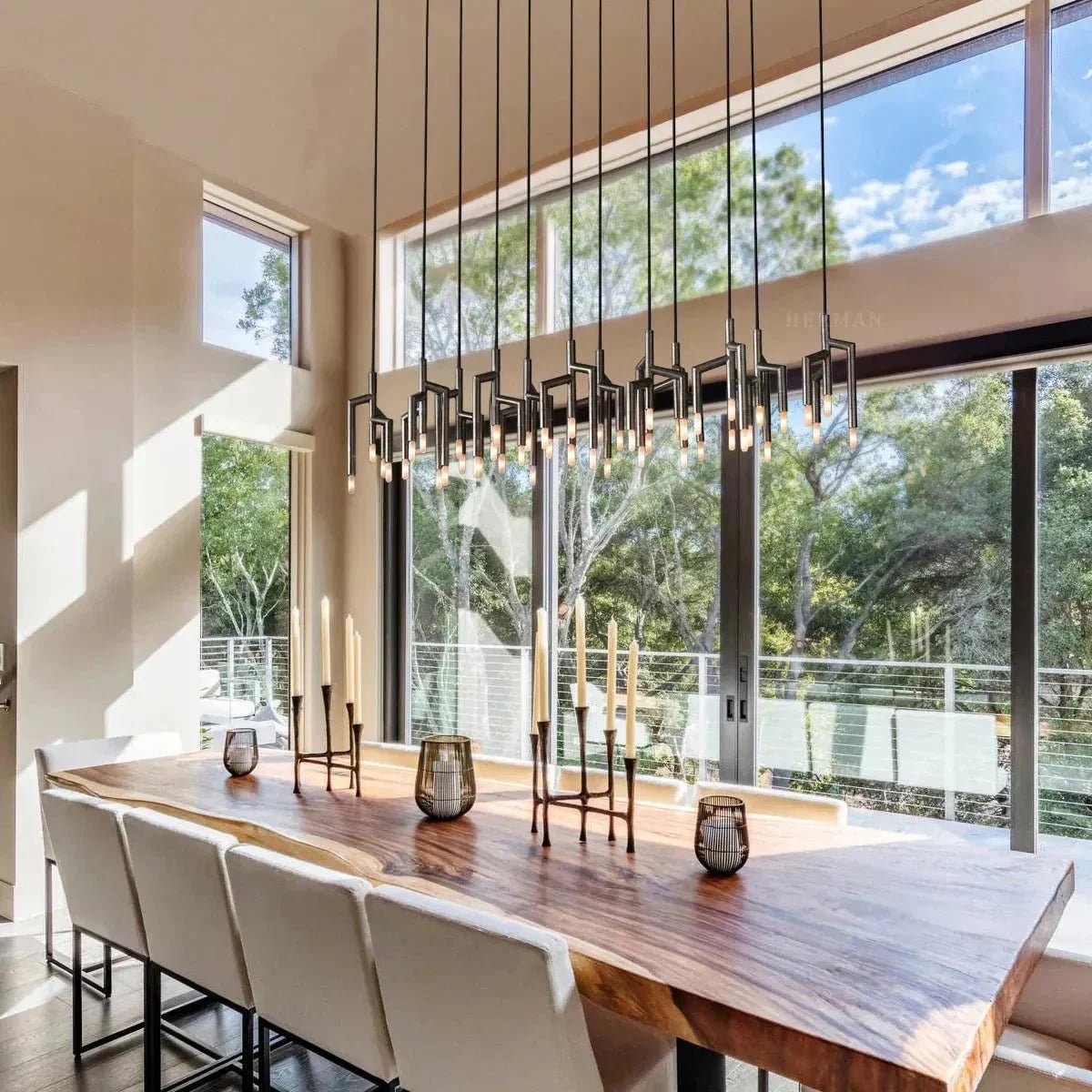 Ranti Linear Chandelier - Zelno Lighting