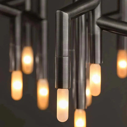 Ranti Linear Chandelier - Zelno Lighting