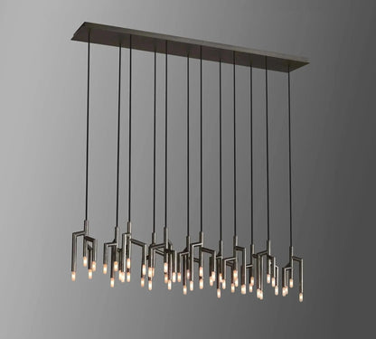 Ranti Linear Chandelier - Zelno Lighting