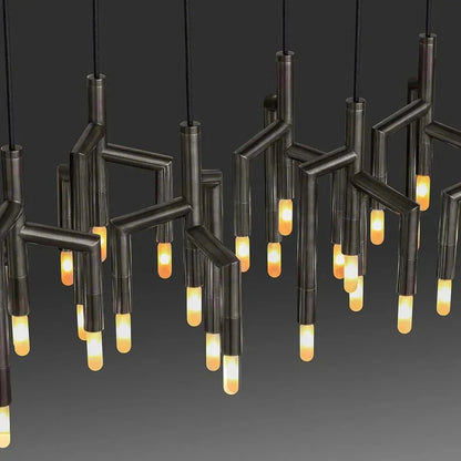 Ranti Linear Chandelier - Zelno Lighting