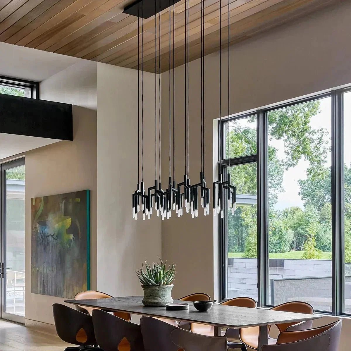 Ranti Linear Chandelier - Zelno Lighting