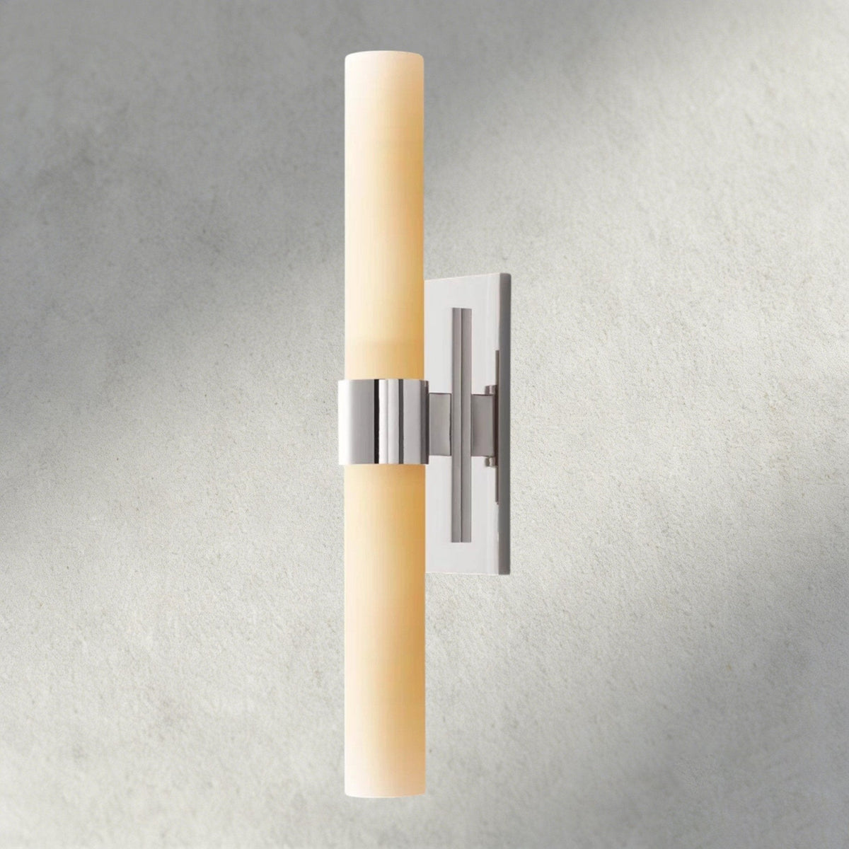 Ravay Milk Glass Linear Sconce - Zelno Lighting