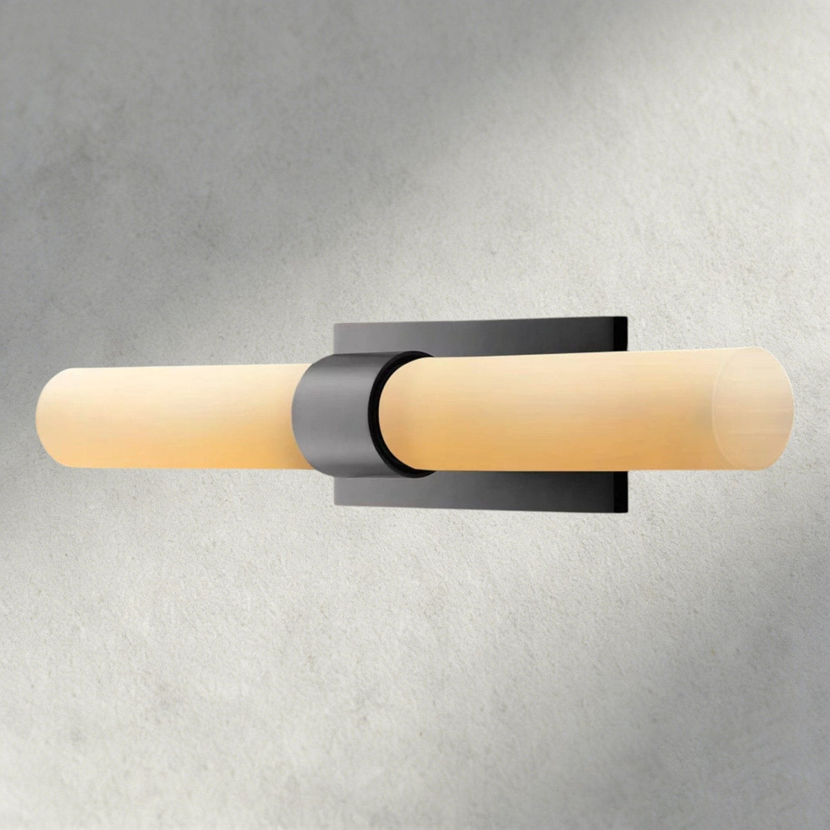 Ravay Milk Glass Linear Sconce - Zelno Lighting