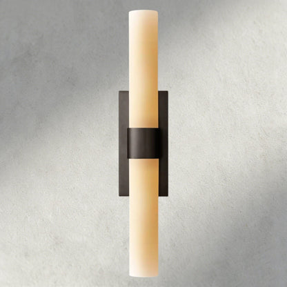 Ravay Milk Glass Linear Sconce - Zelno Lighting