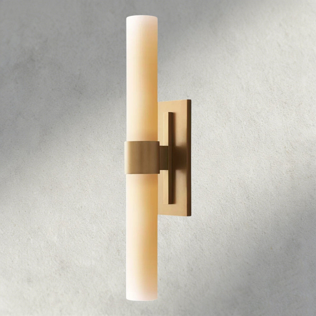 Ravay Milk Glass Linear Sconce - Zelno Lighting