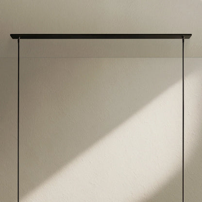 Ravfz Linear Milk Glass Chandelier - Zelno