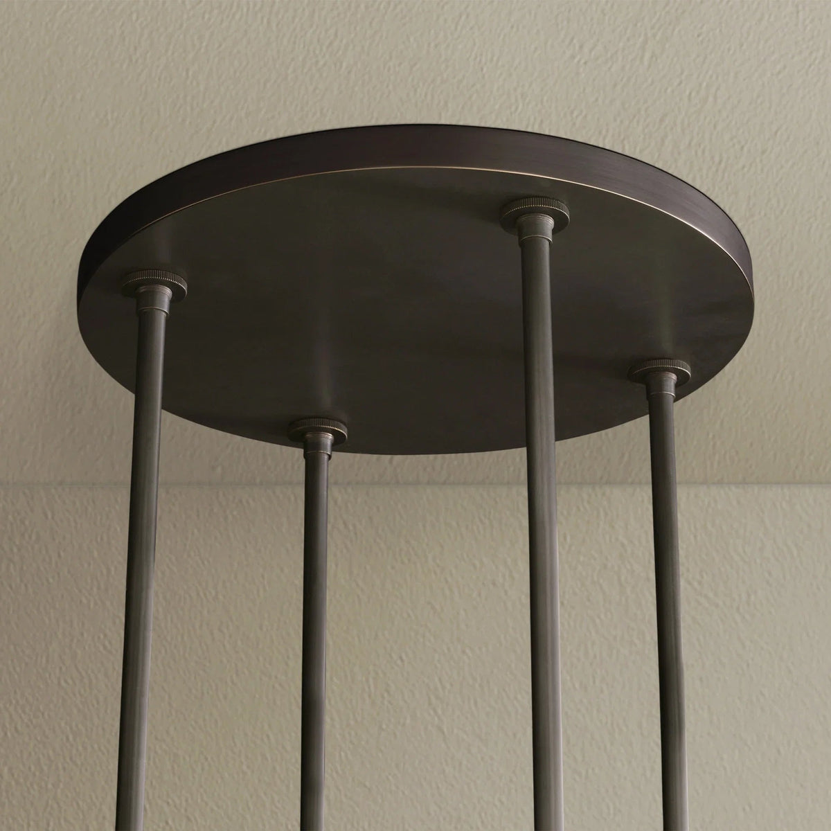 Ravfz Round Milk Glass Chandelier - Zelno