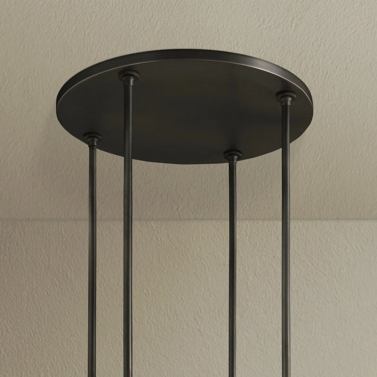 Ravfz Round Milk Glass Chandelier - Zelno