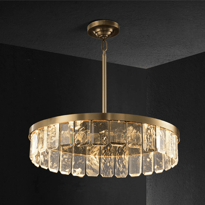 Rebecca Postmodern Crystal Chandelier - Zelno Lighting