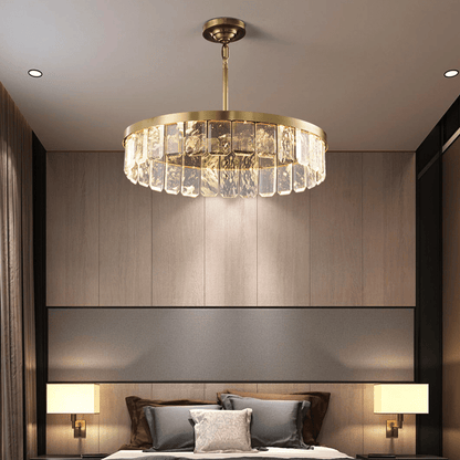 Rebecca Postmodern Crystal Chandelier - Zelno Lighting