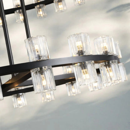 Reger Round Chandelier 36" 48" 60" for Dining Room - Zelno