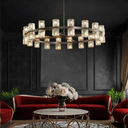 Arcacheno Round Chandelier 36" 48" 60"