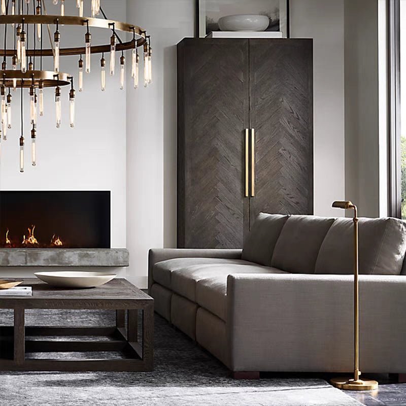Retro-Inspired Metal Pendant Light Chandelier for Living Room/Bedroom/Staircase/Villa - Zelno Lighting