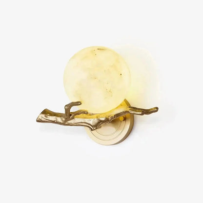 Retro Twigs Alabaster Wall Lamp - Zelno Lighting