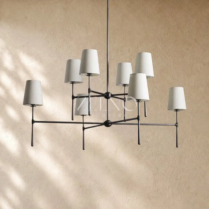 Rhodesy 2-Tier Round Chandelier - Zelno