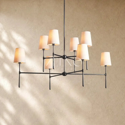 Rhodesy 2-Tier Round Chandelier - Zelno
