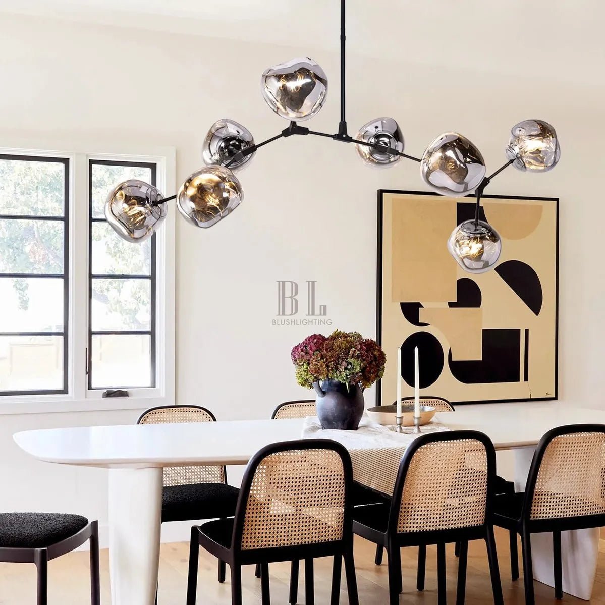 Rhome II Chandelier - Zelno Lighting