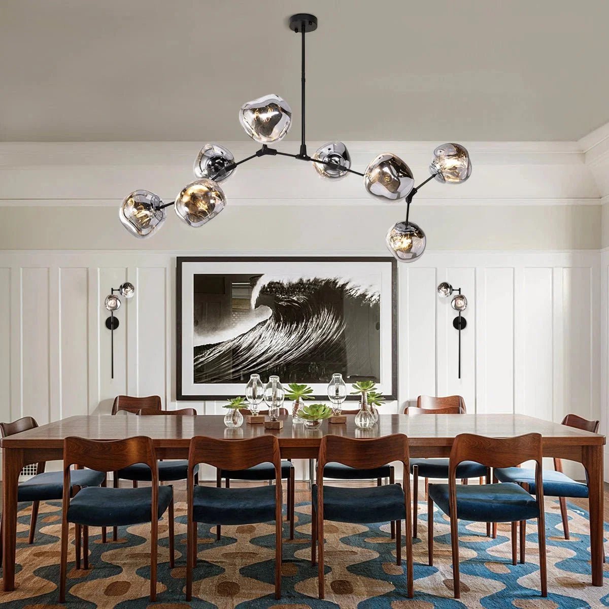 Rhome II Chandelier - Zelno Lighting