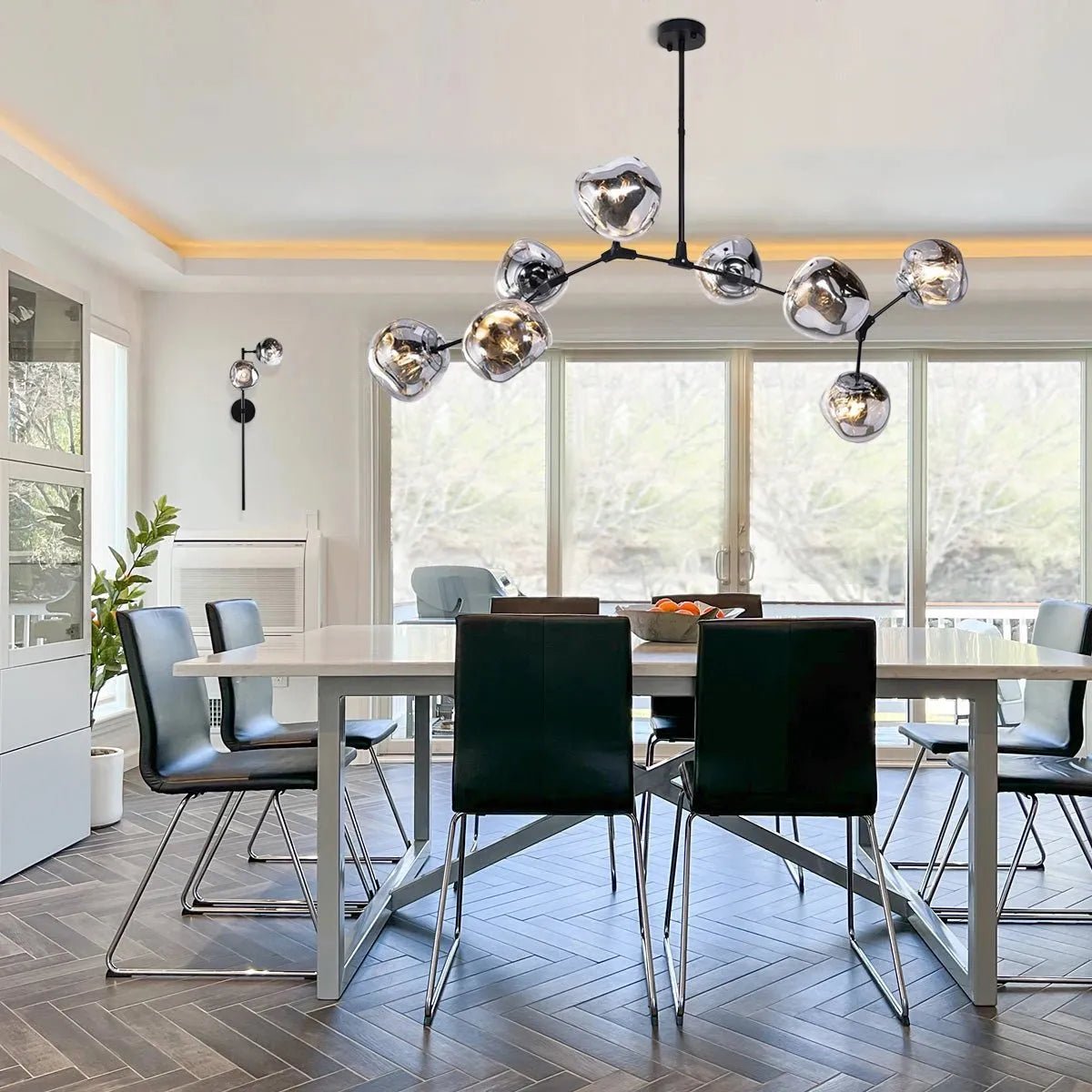 Rhome II Chandelier - Zelno Lighting